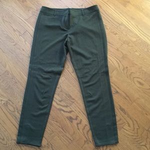 Women’s dark khaki green pants size 10